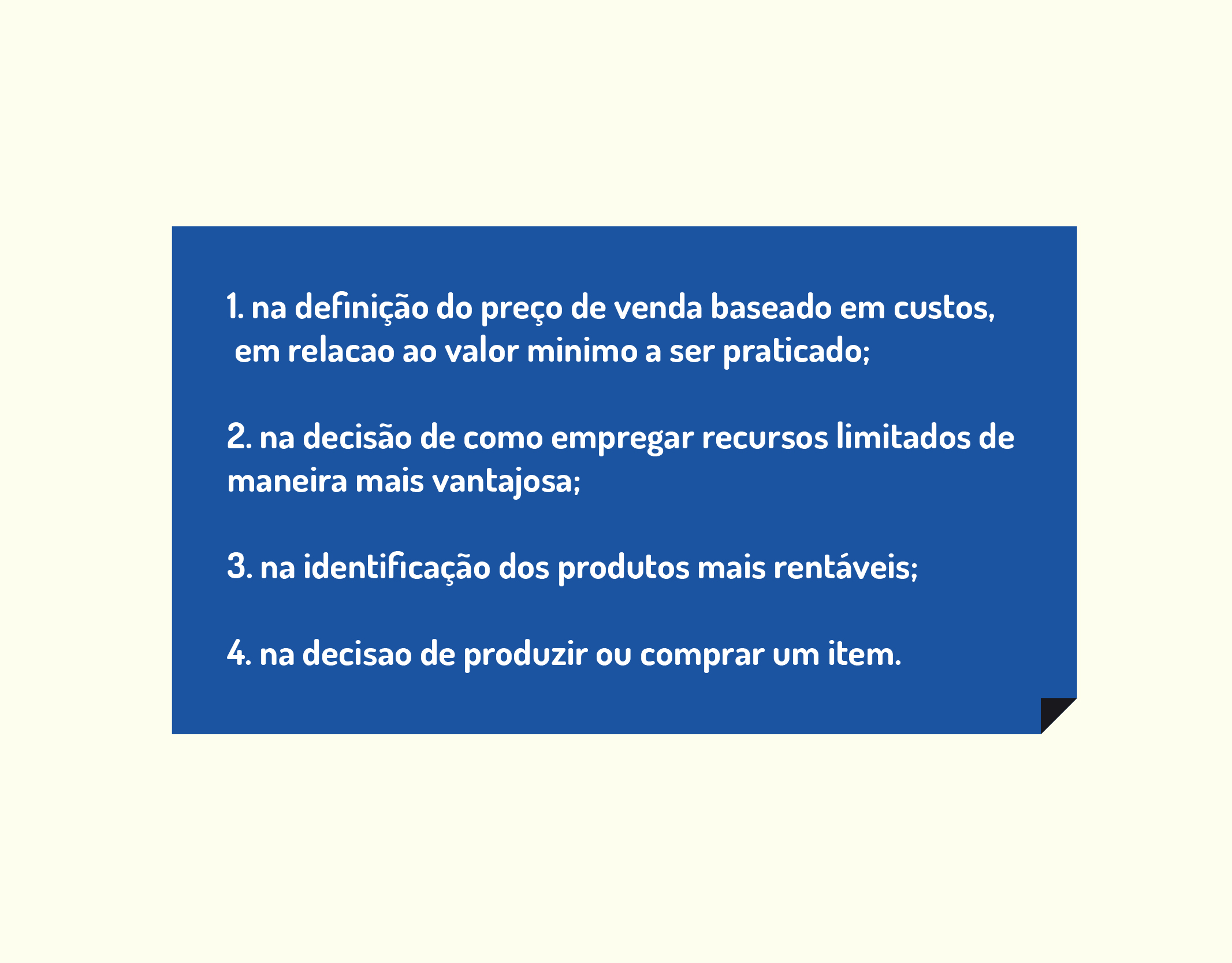 Gestão de Custos e Formação de Preços Unidade II